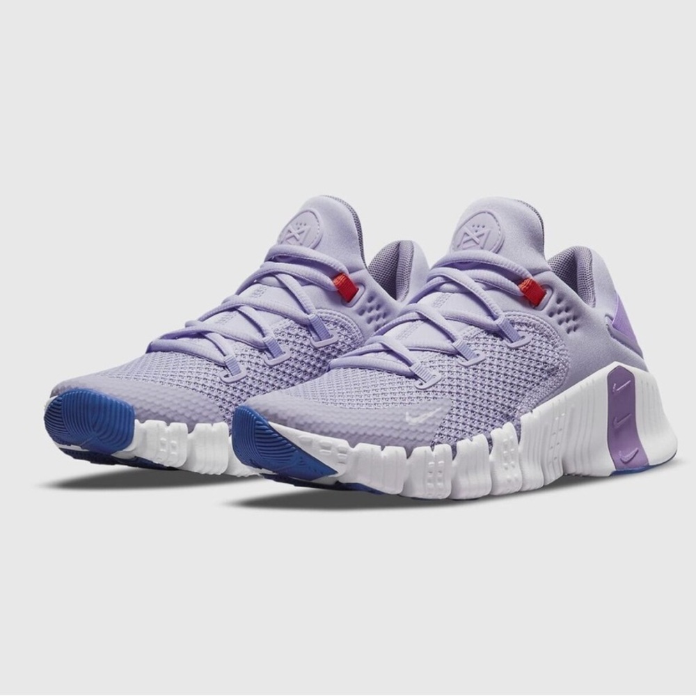 Nike Metcon 4 Lavender/White Mesh CrossFit Training Athletic Sneakers